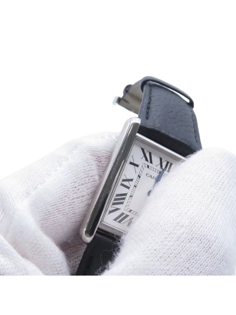 Cartier Tank Must LM Watch Silver Dial Quartz